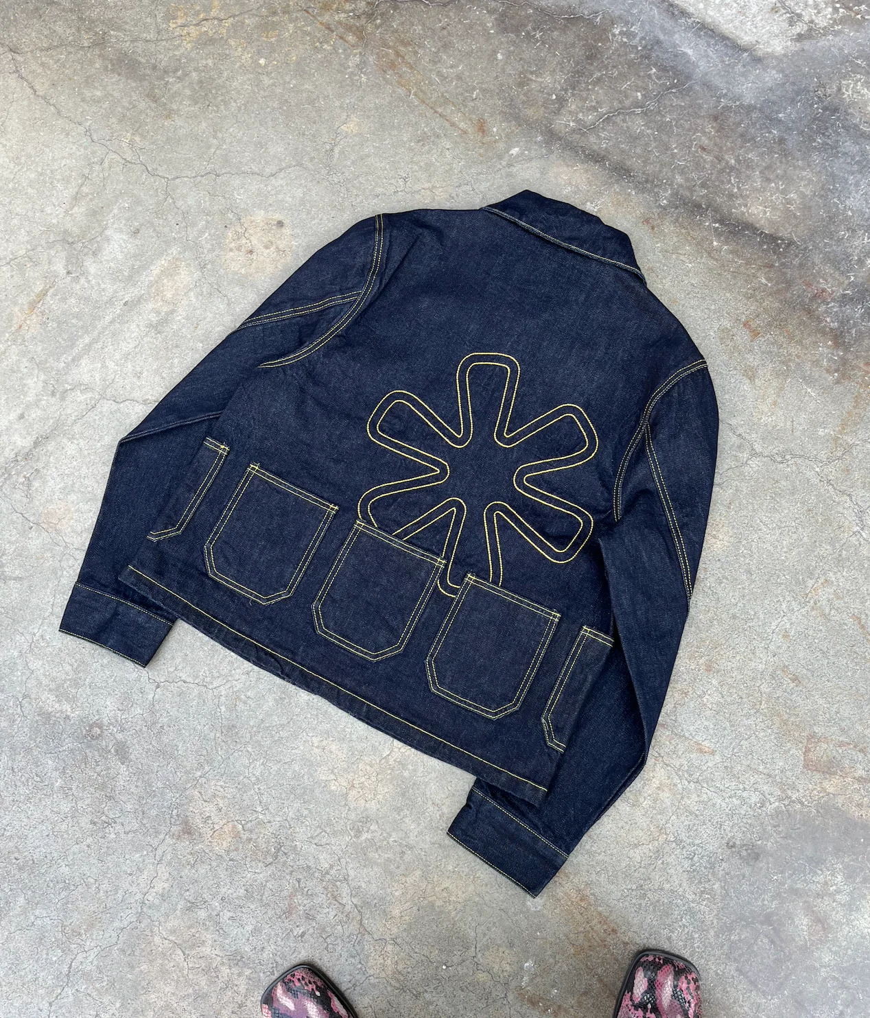 denim pocket jacket - Image 5