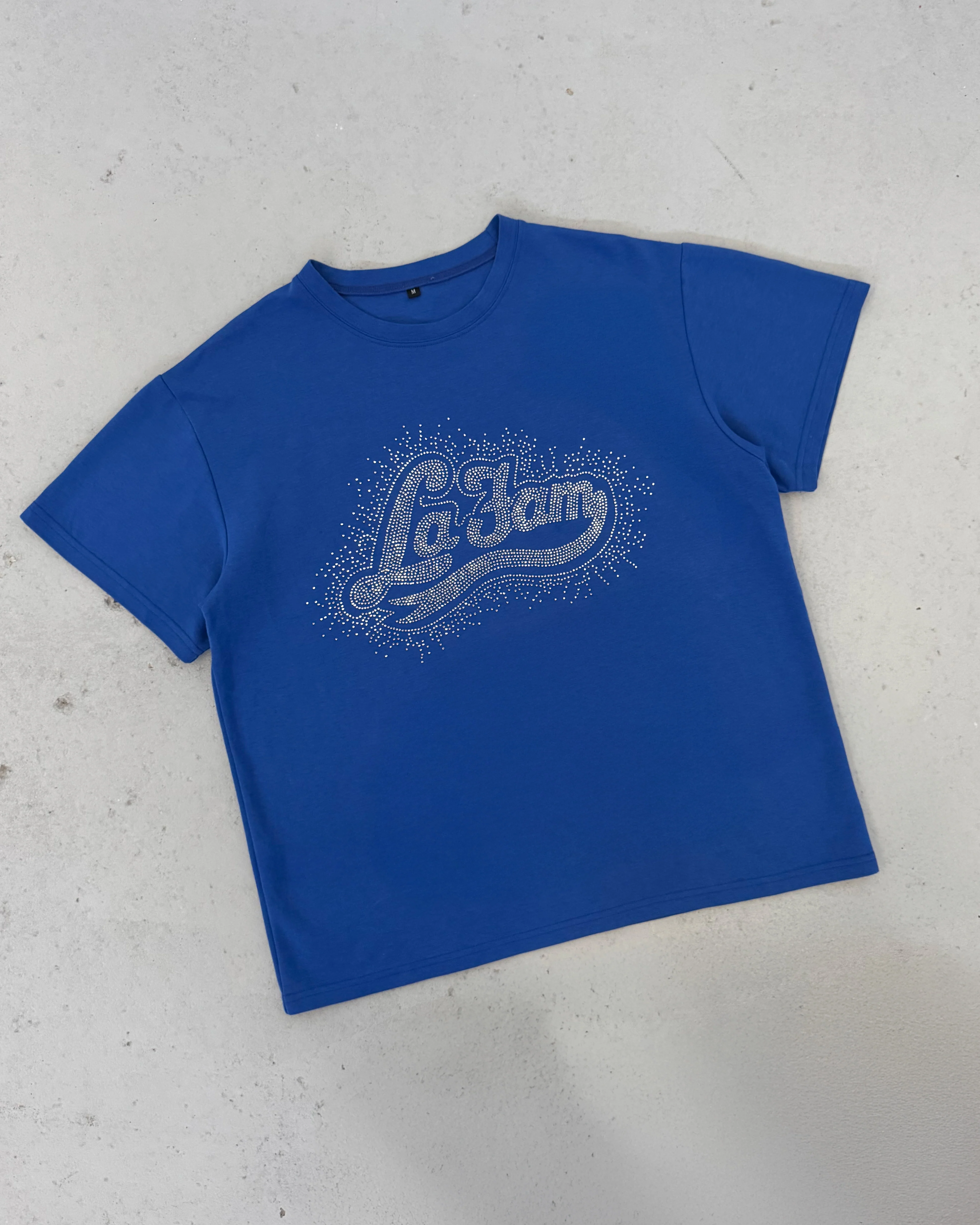 diamond t-shirt blue