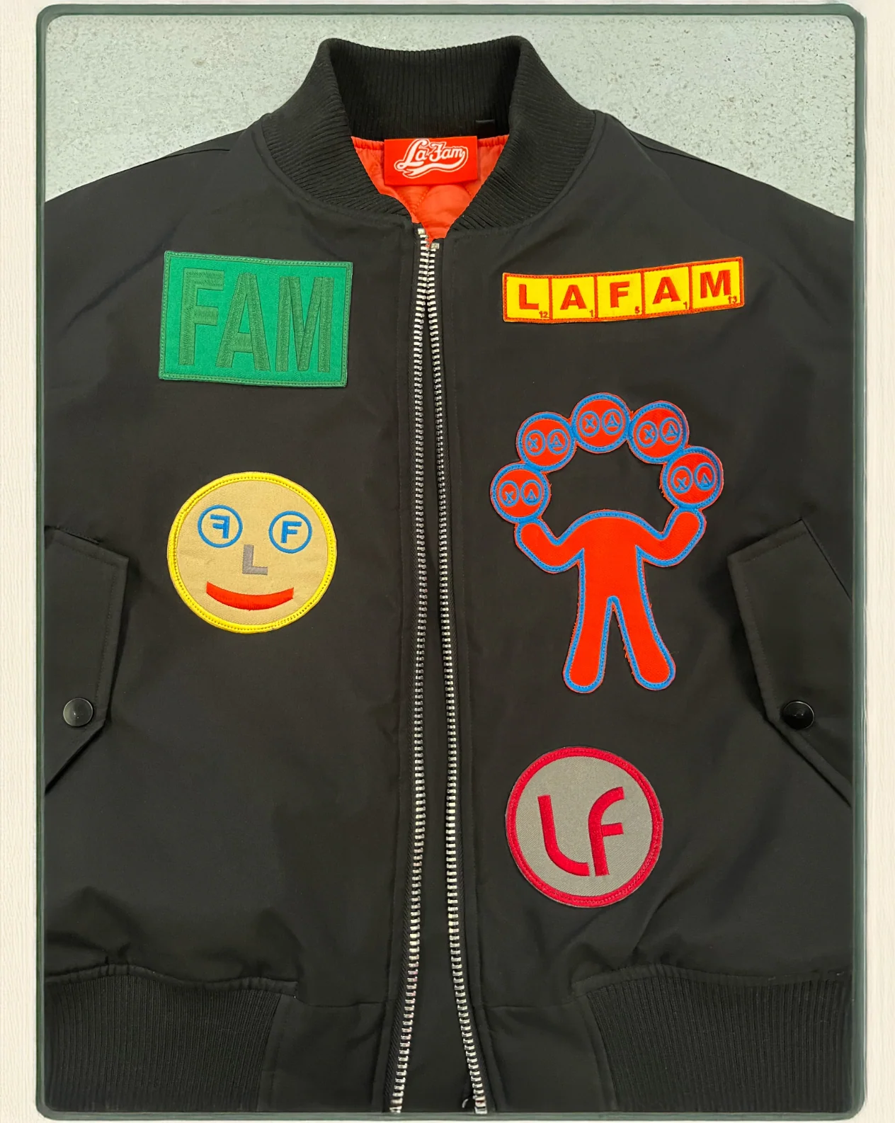 Patched up bomber jacket - Image 4