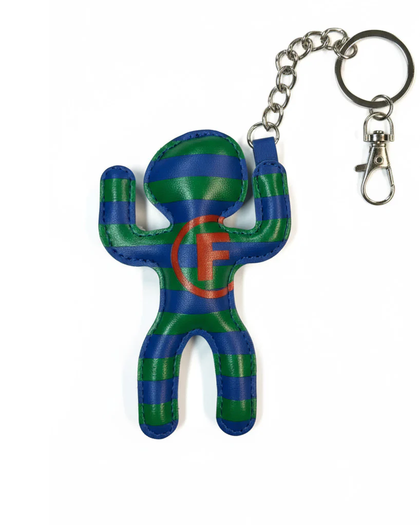 Rico keychain striped blue/green - Image 3