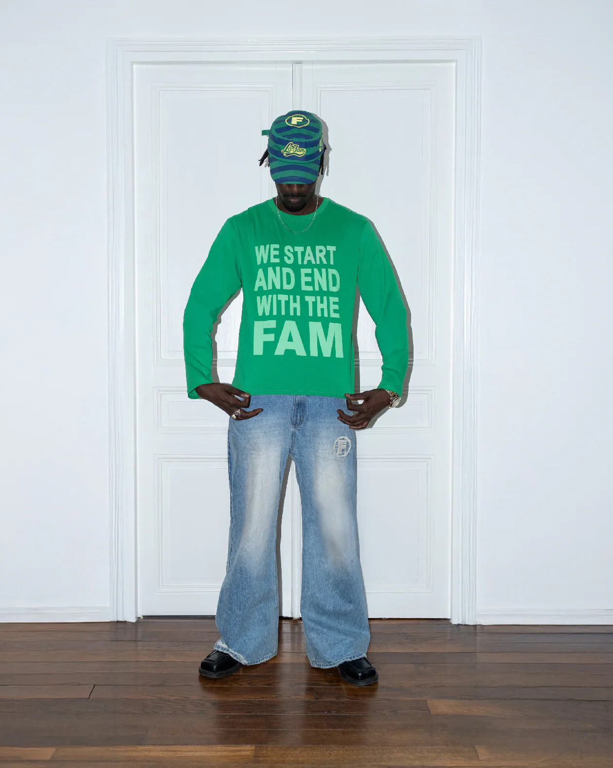 wsaewtf long sleeve full green - Image 2
